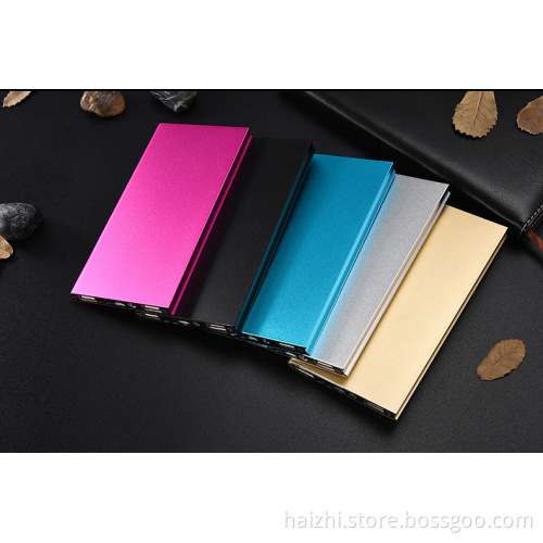 Hot selling high quality two USB power bank for phoneMP3 shenzhen